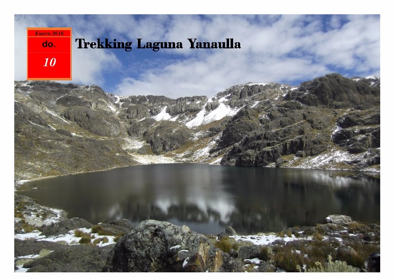 Trekking Laguna Yanaulla