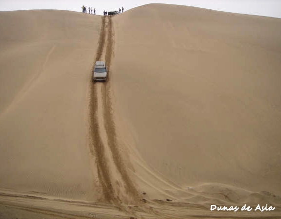 Off Road en dunas de Asia