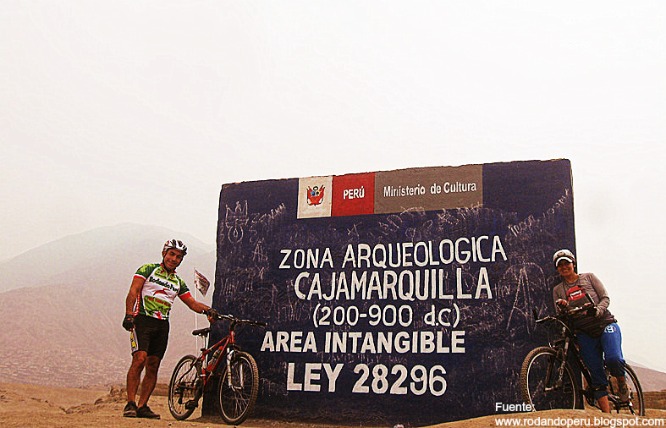 Ciclismo en Cajamarquilla