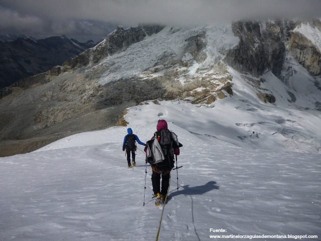 Trekking en Nevado Ranrapalca