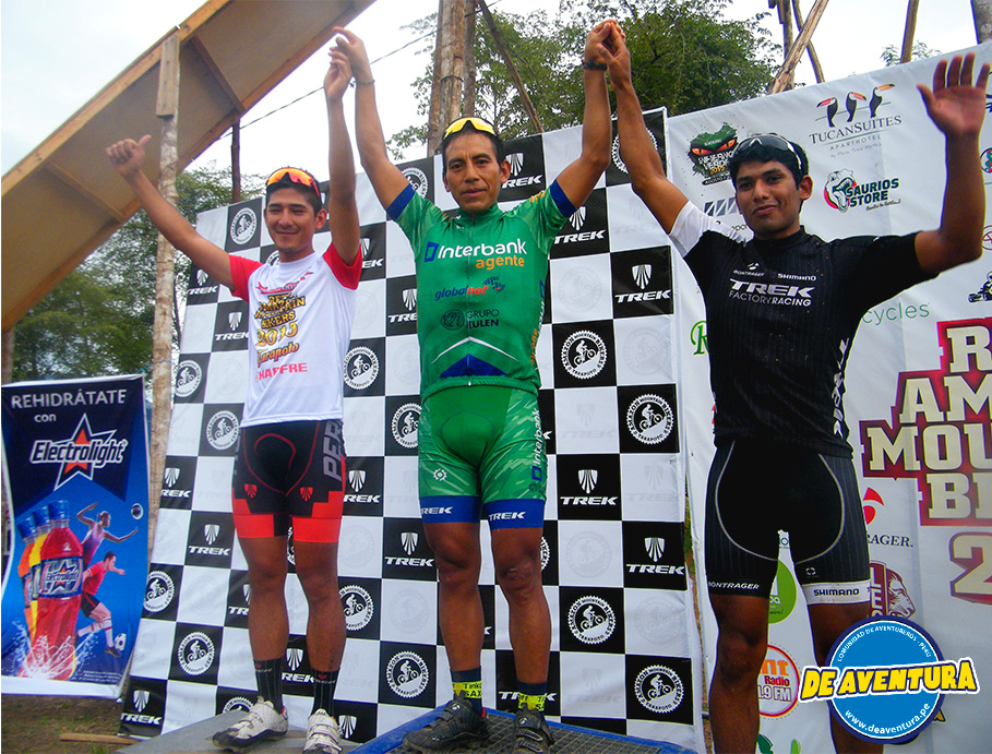 ganadores reto amazon mountain bikers