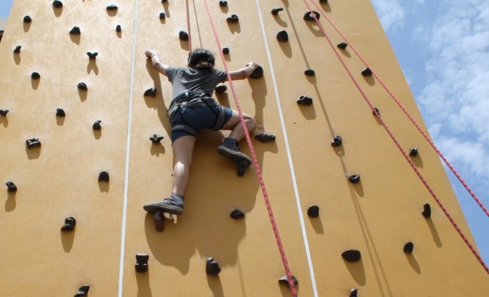 Introducción a la escalada en Palestra