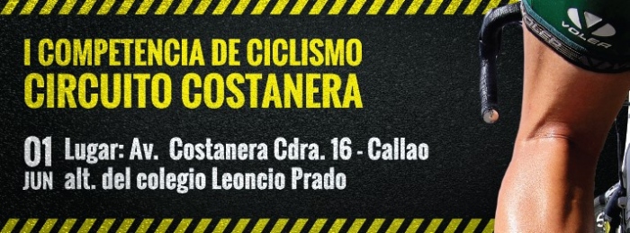 I Competencia de Ciclismo circuito costanera