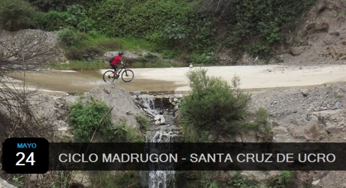 Ciclismo para madrugones Santa Cruz de Ucro
