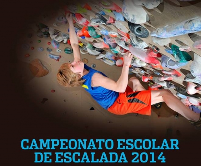 Campeonato escolar de escalada 2014