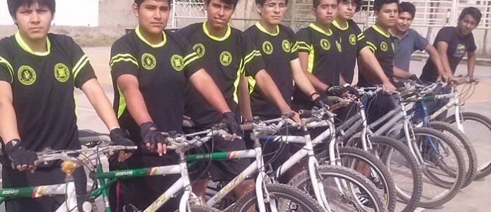 Bicicletada por aniversario de la URP