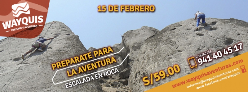 Diversión en la roca Escalada no se requiere experiencia