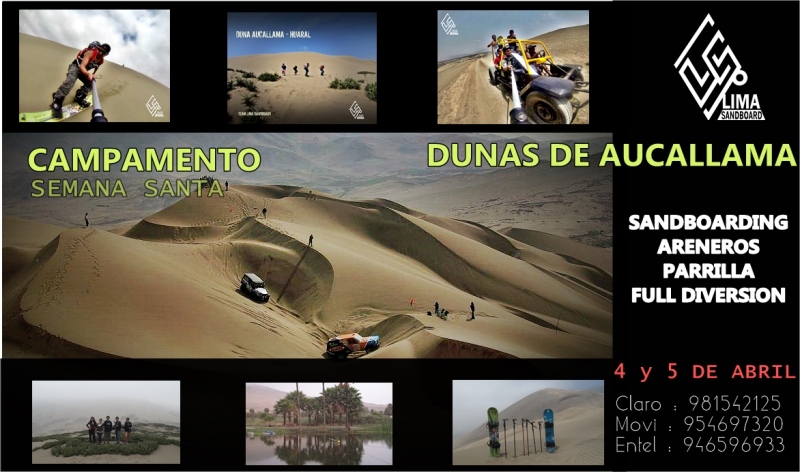 SEMANA SANTA DE CAMPAMENTO Y FULL SANDBOARDING