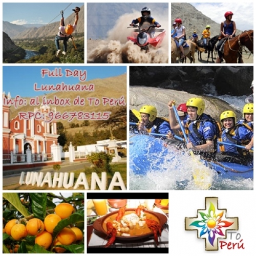 Full Day Lunahuana - To Perú