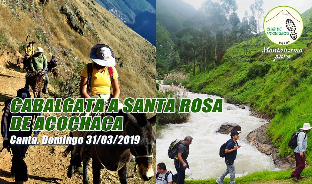 Cabalgata A Santa Rosa De Acochaca