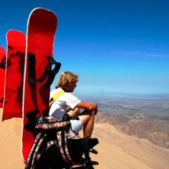 Sandboard en la duna mas alta del mundo
