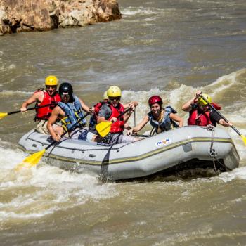 Canotaje en el Rio Santa