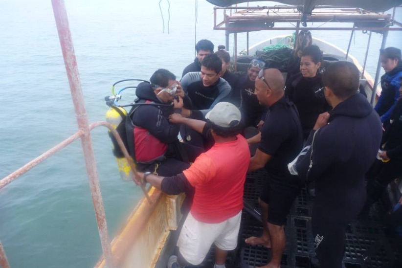 Buceo en paracas