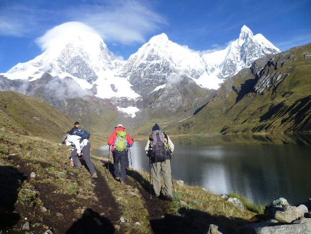 huayhuash trekking reisen peru