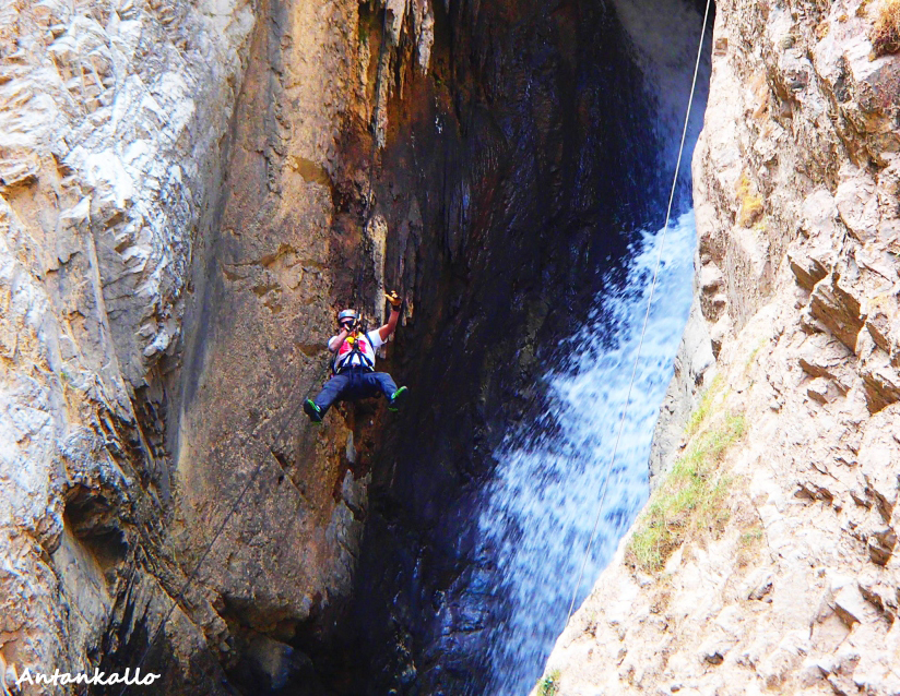 canyoning en antankallo