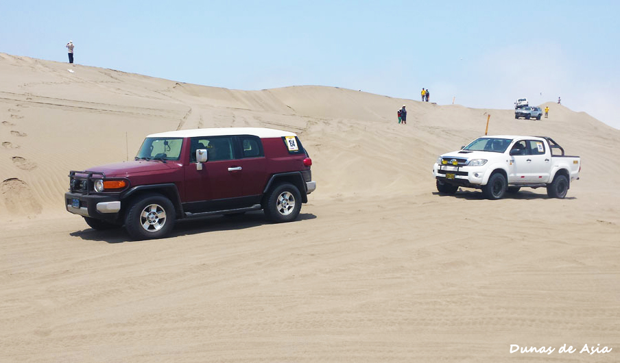 Off Road en Dunas de Asia