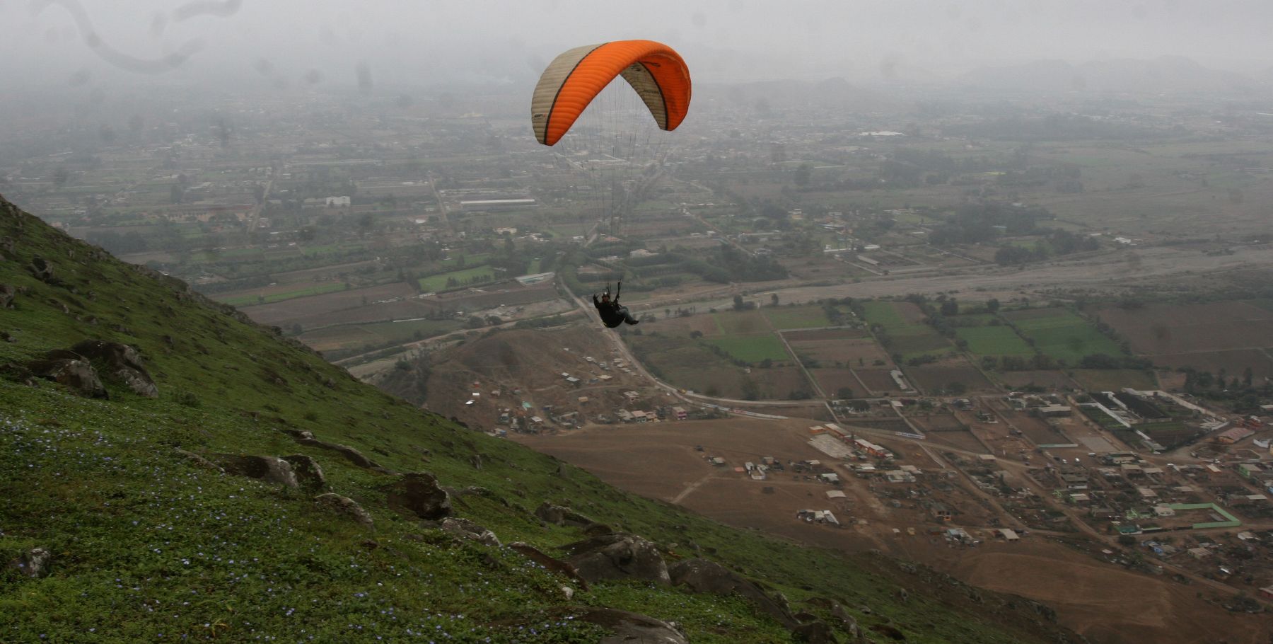 Parapente en Pachacamac