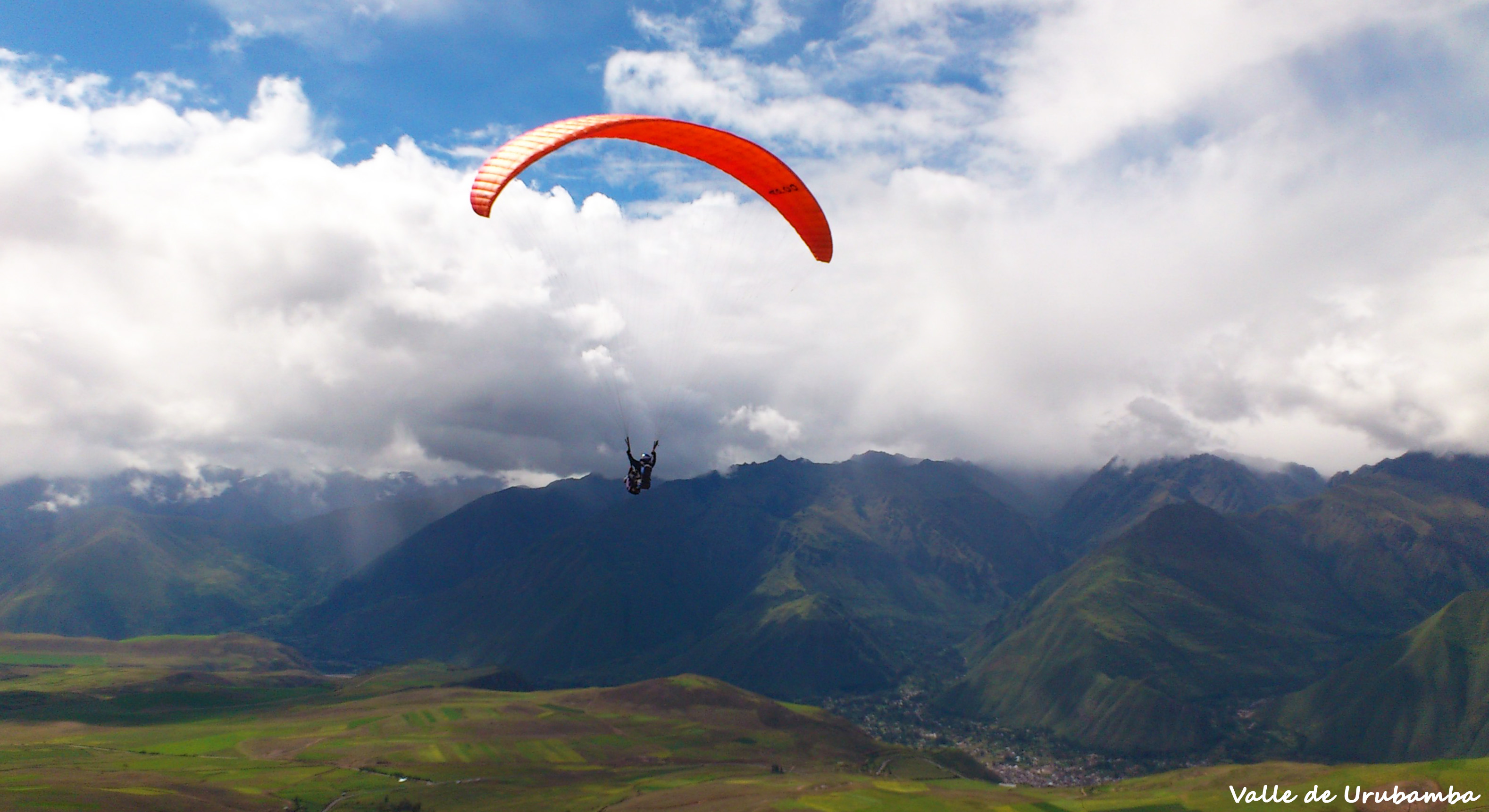 Parapente en Valle de Urubamba