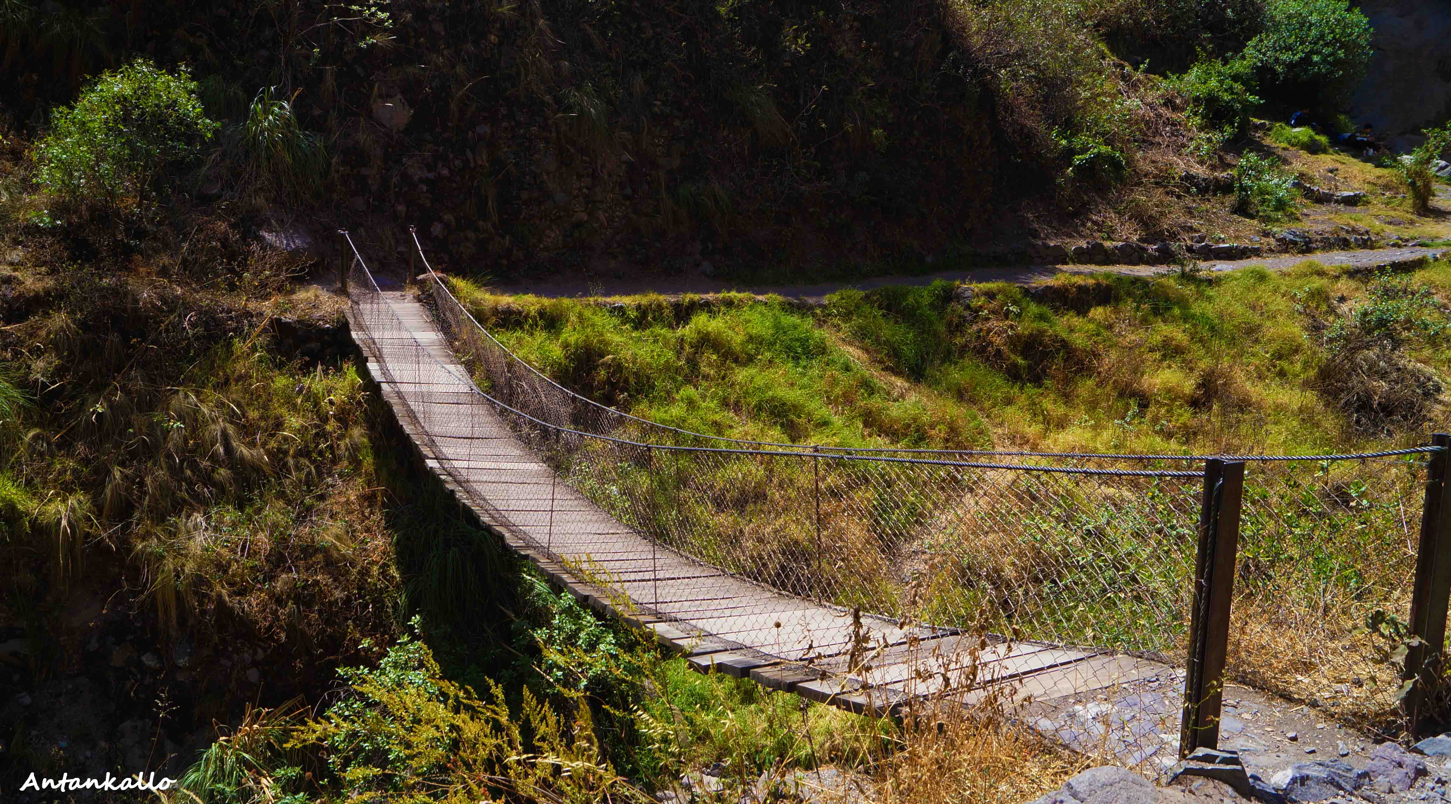 Puente Colgante de Antankallo
