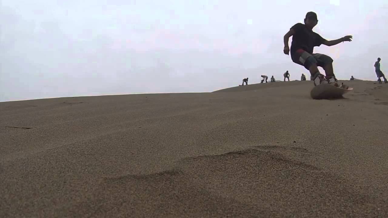 Sandboard en Pasamayo