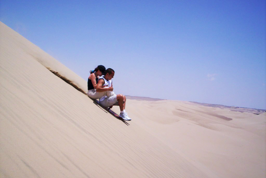 Sandboard en Paracas