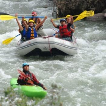 Canotaje en Rio Lurín