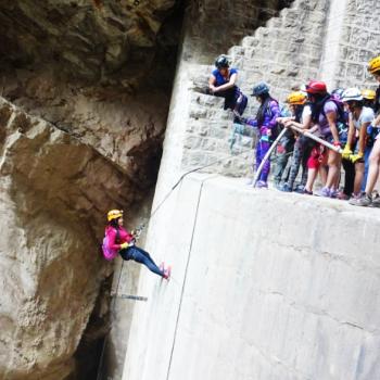 Rapel en Cañón de Autisha