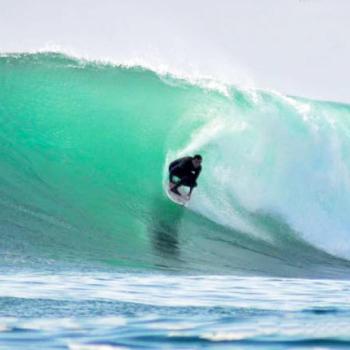 Surf en Isla San Gallán