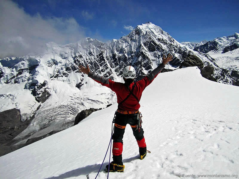 Escalada en Nevado Ausangate