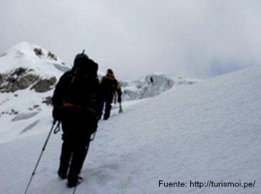 Trekking en nevado copa