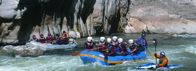 canotaje en el cañon de apurimac