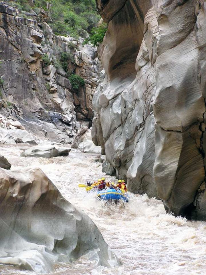 canotaje en el cañon del rio apurimac